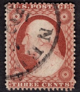 US #25 Very Fine, Used.