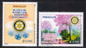 Paraguay 2863-2864 Rotary MNH VF