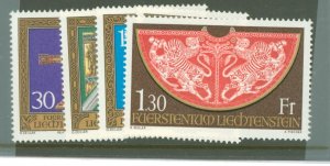 Liechtenstein #567-571 Mint (NH) Single (Complete Set)