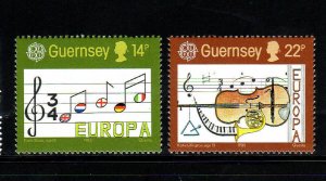 GUERNSEY #314-315  1985  EUROPA     MINT  VF NH  O.G