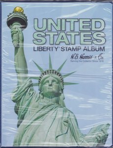 HE Harris US Liberty Stamp Binder 3 2 POST Traditional BINDER ONLY - DEFECTIVE 9780794809423