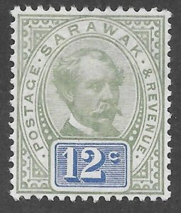 Sarawak (1885) - Scott # 16,   MNG