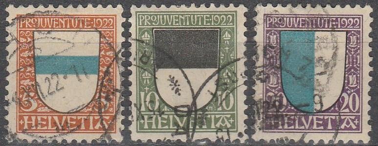 Switzerland #B21-3  F-VF Used CV $10.50  (C5183)