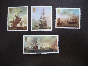 Stamps - Jersey - Scott# 116-119 - Mint Never Hinged Set of 4 Stamps