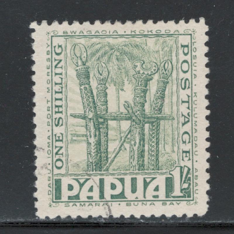Papua New Guinea 1932 Dubu 1sh Scott # 103 Used