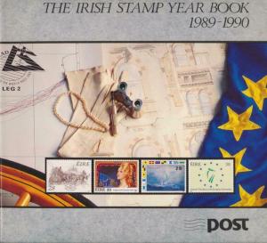 IRELAND 1989-1990 IRISH STAMP YEAR BOOK