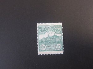 San Marino 1922 Sc 48,49,52,54 MH
