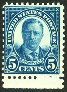 U.S. #637 MINT OG NH