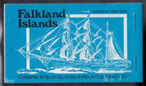 Falkland Islands 1978 Mail Ships Booklet Nautilus