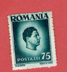 ROMANIA SCOTT#582 1945 75L KING MICHAEL I - MNH