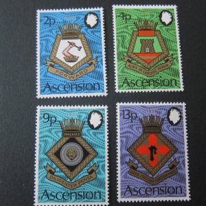 Ascension Islands 1973 Sc 166-169 set MNH