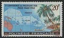 FRP SC #198 MH 1962 South Pacific Congress CV $17.50