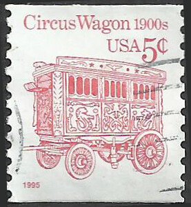 # 2452D USED 1900''S CIRCUS WAGON    '