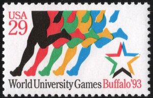 SC#2748 29¢ World University Games Single (1993) MNH