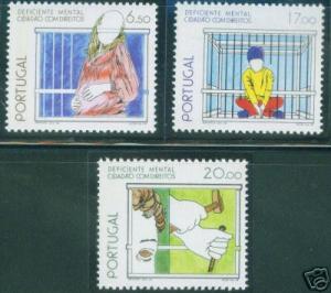 PORTUGAL Scott 1430-2 MNH** Retarded help set