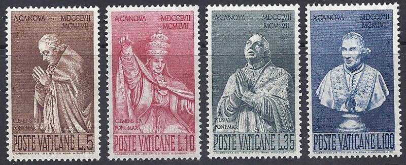 VATICAN MINT NH # 243-246