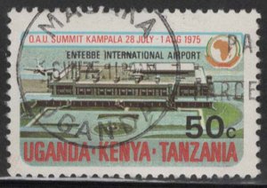 KUT #308 (1975), postally used single