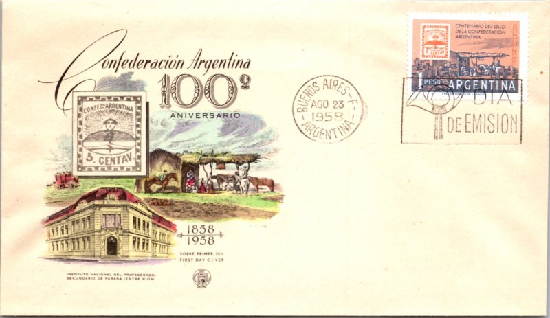 Argentina, Worldwide First Day Cover