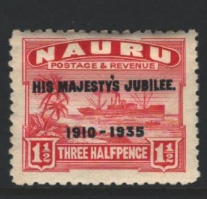 Nauru Sc#31 MLH - tan gum