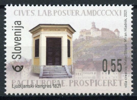 Slovenia Historical Events Stamps 2021 MNH Congress of Laibach 200 Years 1v Set 