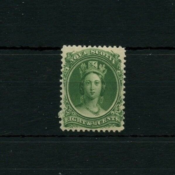 8 1/2 cents Nova Scotia VF MH single Canada