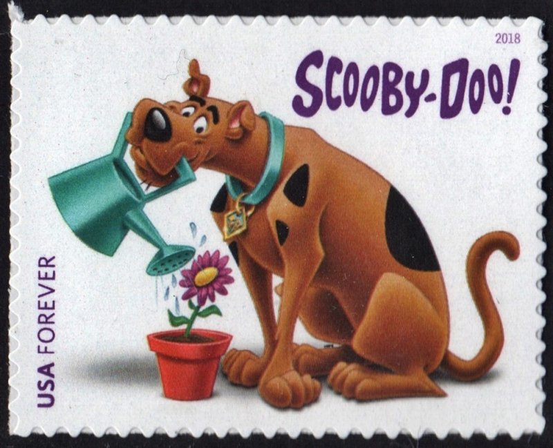 SC#5299 (50¢) Scooby-Doo! Single (2018) SA