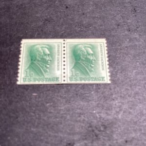 Scott# 1225 Jackson 1c Coil Pair - MNH-1963-US Buyers Choice Of 1 Pair