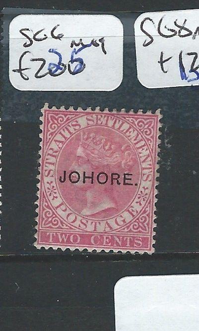 MALAYA JOHORE (P0510B) 2C QV SG 6   MOG