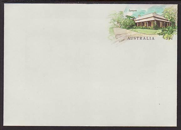 Australia Architecture Unused Postal Envelope 