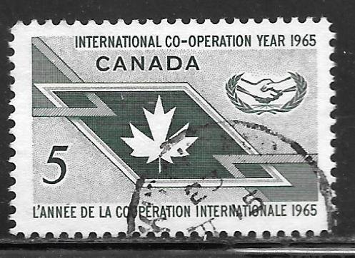 International Co-operation Year, 1965 - Canada Postage Stamp