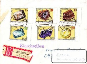 GERMANY DDR [1974] MiNr 2006-11 ( Brief )