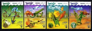ISRAEL 2009 MARITIME ARCHAEOLOGY 4  STAMPS SEA MNH VF