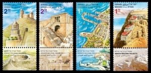 ISRAEL 2011 - Herod's Building Projects - Set of 4 Stamps - Scott #1872-5 - MNH