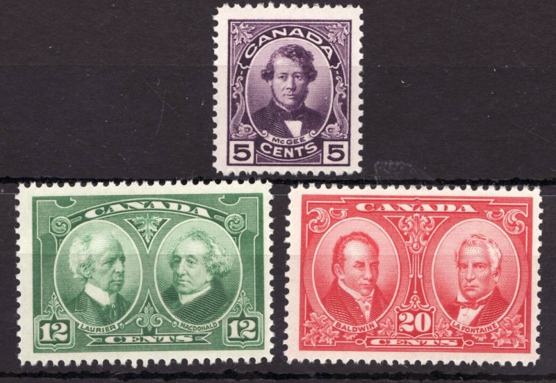 #146-48 - Canada - 1927 Historical Issue - MLH -VF- superfleas - cv$66 