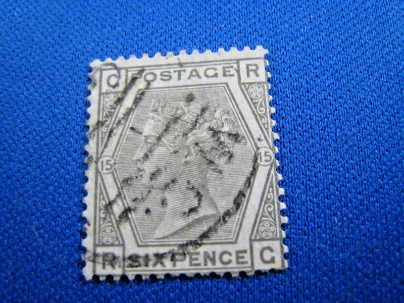 GREAT BRITAIN  -  SCOTT #62  -  Used      (brig)