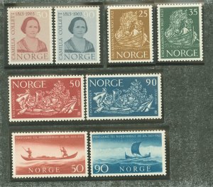 Norway #431-38  Single (Complete Set) (Paintings)