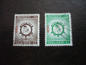 Stamps - Bangladesh - Scott# O47,O53 - Used Set of 2 Stamps