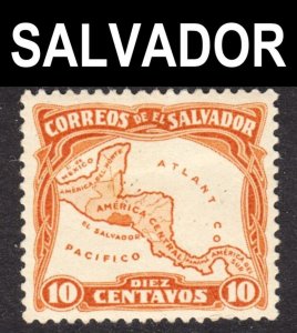 El Salvador Scott 500a Atlant  co error VF mint OG HH.  FREE..