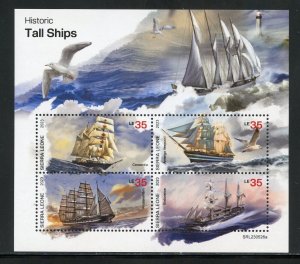 SIERRA LEONE 2023 TALL SHIPS SHEET MINT NEVER HINGED