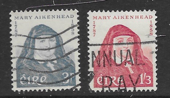 Ireland 167-68  1958  set  used