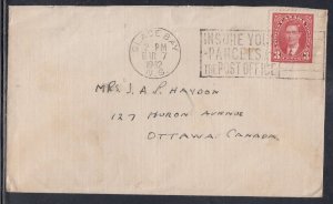 Canada - Mar 7, 1942 Glace Bay, NS Domestic Cover