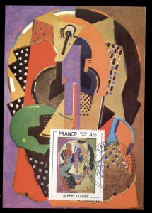 France 1981 Art, Abstract art by Albert Gleizes Maxicard