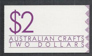 AUSTRALIA SC# 1097b COMP BKLT  VF/MNH 1988