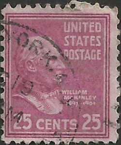 # 829 USED WILLIAM McKINLEY