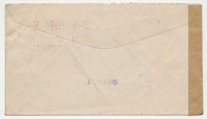 Censored cover / Postmark GB / UK 1945 Maritime Mail - Navy