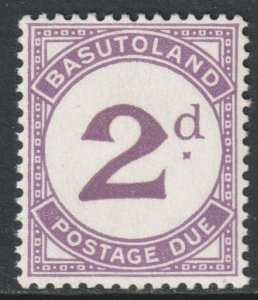 Basutoland Scott J2 - SG D2a, 1933 Postage Due 2d MH*