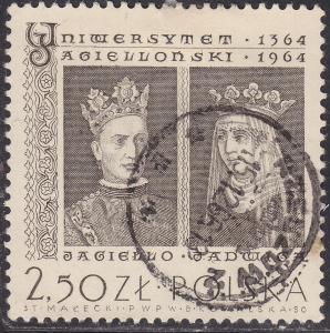 Poland 1230 King Wladyslaw II Jagiello and Queen Jadwiga 1964