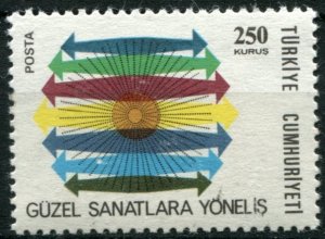 Turkey Sc#2024 MNH, 250k multi, Ataturk reforms 3v (1975)