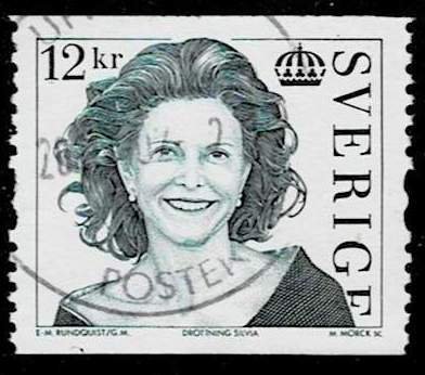 Sweden 2009,Scott#2615 used, Royalty & Monarchies: Queen Silvia