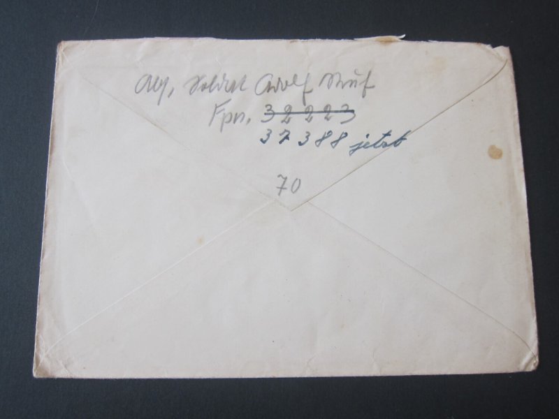 Germany Feldpost cover  OurRef:1583